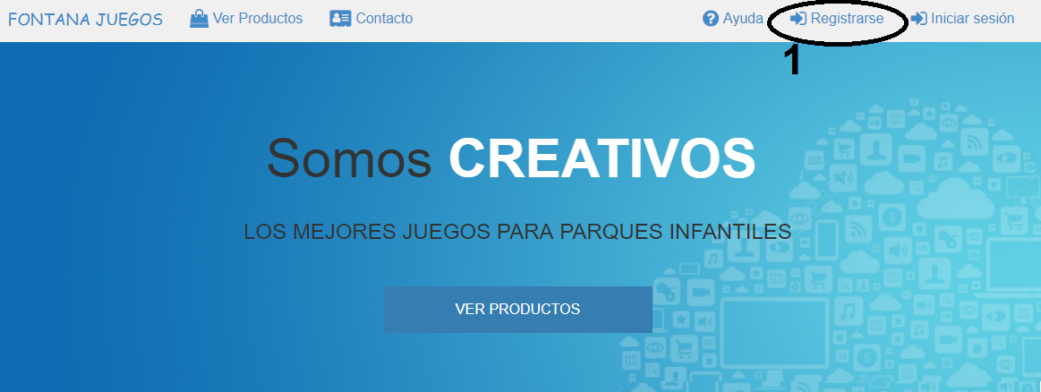 Registrarse - Paso 1